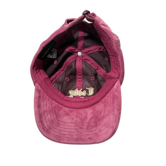 Teddy Fresh pink velour cap